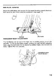 Honda HS522 Snow Blower Owners Manual page 14