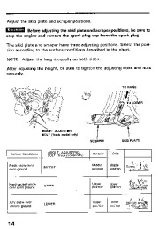 Honda HS522 Snow Blower Owners Manual page 15