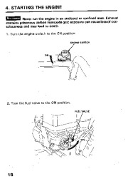 Honda HS522 Snow Blower Owners Manual page 19