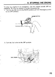 Honda HS522 Snow Blower Owners Manual page 24