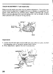 Honda HS522 Snow Blower Owners Manual page 29