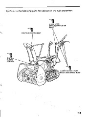 Honda HS522 Snow Blower Owners Manual page 32