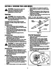 MTD 970 Series 21 Inch Self Propelled Rotary Lawn Mower Owners Manual page 14
