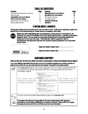 MTD 970 Series 21 Inch Self Propelled Rotary Lawn Mower Owners Manual page 2