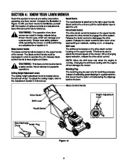 MTD 970 Series 21 Inch Self Propelled Rotary Lawn Mower Owners Manual page 9