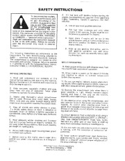 Toro 38010 421 Snowthrower Owners Manual, 1980 page 2