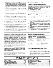 Poulan Pro Owners Manual, 2010 page 3