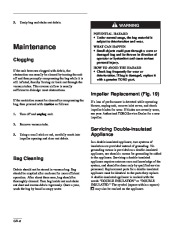 Toro 51557 Super Blower Vac Manual del Propietario, 1998 page 20