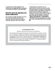 Toro 51557 Super Blower Vac Manual del Propietario, 1998 page 39