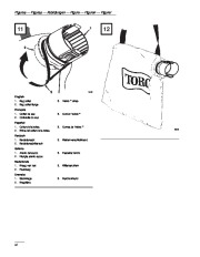 Toro 51557 Super Blower Vac Manual del Propietario, 1998 page 8