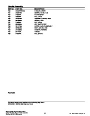 Murray 620000X30N Snow Blower Parts Manual page 5