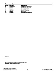 Murray 620000X30N Snow Blower Parts Manual page 7