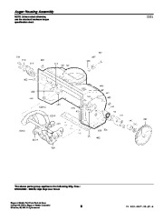 Murray 620000X30N Snow Blower Parts Manual page 8