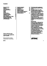 STIHL Owners Manual page 2