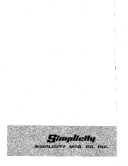 Simplicity 5 HP 990869 1690048 Double Stage Snow Away Snow Blower Owners Manual page 28