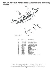 Poulan Pro Owners Manual, 2010 page 28