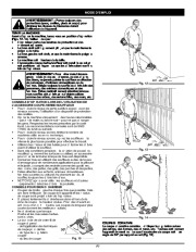 MTD Troy-Bilt TB26TB 4 Cycle Trimmer Lawn Mower Owners Manual page 23