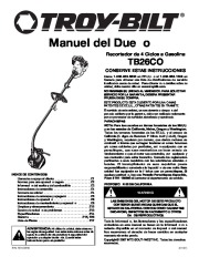MTD Troy-Bilt TB26TB 4 Cycle Trimmer Lawn Mower Owners Manual page 33