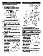 MTD Troy-Bilt TB26TB 4 Cycle Trimmer Lawn Mower Owners Manual page 4