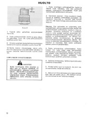 Toro 38020 Snow Master 20 Owners Manual, 1978 page 12