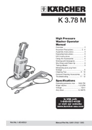 Kärcher Owners Manual page 1