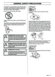 2006-2010 Husqvarna 343F 345FX 345FXT 343FR 343R 345RX Chainsaw Owners Manual, 2006,2007,2008,2009,2010 page 11