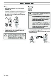 2006-2010 Husqvarna 343F 345FX 345FXT 343FR 343R 345RX Chainsaw Owners Manual, 2006,2007,2008,2009,2010 page 20