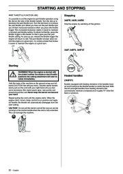 2006-2010 Husqvarna 343F 345FX 345FXT 343FR 343R 345RX Chainsaw Owners Manual, 2006,2007,2008,2009,2010 page 22