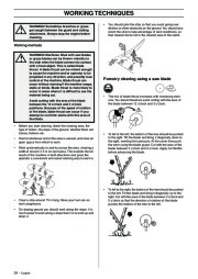 2006-2010 Husqvarna 343F 345FX 345FXT 343FR 343R 345RX Chainsaw Owners Manual, 2006,2007,2008,2009,2010 page 24