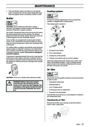 2006-2010 Husqvarna 343F 345FX 345FXT 343FR 343R 345RX Chainsaw Owners Manual, 2006,2007,2008,2009,2010 page 29