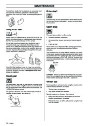 2006-2010 Husqvarna 343F 345FX 345FXT 343FR 343R 345RX Chainsaw Owners Manual, 2006,2007,2008,2009,2010 page 30