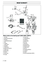 2006-2010 Husqvarna 343F 345FX 345FXT 343FR 343R 345RX Chainsaw Owners Manual, 2006,2007,2008,2009,2010 page 6