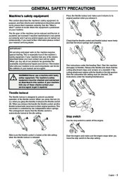 2006-2010 Husqvarna 343F 345FX 345FXT 343FR 343R 345RX Chainsaw Owners Manual, 2006,2007,2008,2009,2010 page 9