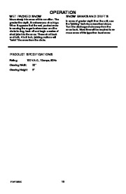 Murray 620000X30N Snow Blower Owners Manual page 13