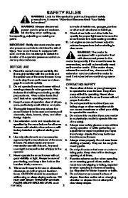 Murray 620000X30N Snow Blower Owners Manual page 3