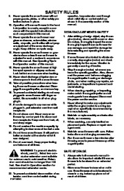 Murray 620000X30N Snow Blower Owners Manual page 4
