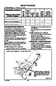 Murray 620000X30N Snow Blower Owners Manual page 46