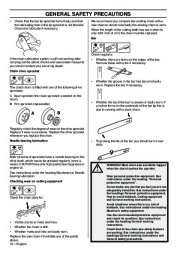 Husqvarna 346XP 346XPG 353 353G E-Tech TrioBrake Chainsaw Owners Manual, 2001,2002,2003,2004,2005,2006,2007,2008,2009,2010 page 16