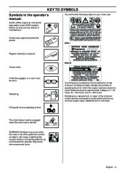 Husqvarna 346XP 346XPG 353 353G E-Tech TrioBrake Chainsaw Owners Manual, 2001,2002,2003,2004,2005,2006,2007,2008,2009,2010 page 3