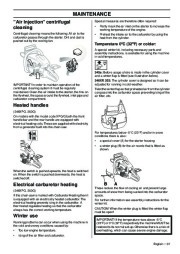 Husqvarna 346XP 346XPG 353 353G E-Tech TrioBrake Chainsaw Owners Manual, 2001,2002,2003,2004,2005,2006,2007,2008,2009,2010 page 37