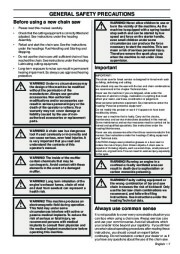 Husqvarna 346XP 346XPG 353 353G E-Tech TrioBrake Chainsaw Owners Manual, 2001,2002,2003,2004,2005,2006,2007,2008,2009,2010 page 7