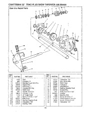 Craftsman 536.885020 Craftsman Track-Plus 32-Inch Snow Thrower Owners Manual page 38