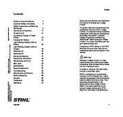 STIHL Owners Manual page 3