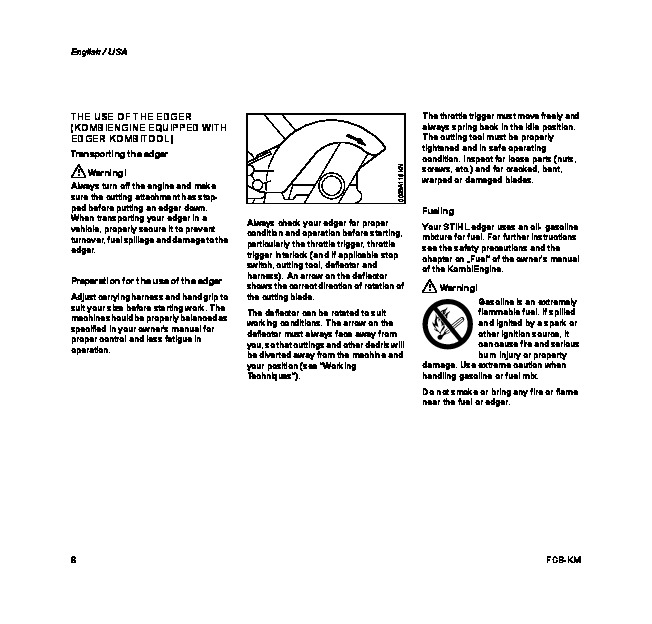 STIHL FCB KM Edger Owners Manual