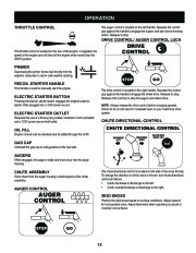 Craftsman 247.88955 Craftsman 24-Inch Snow Thrower Owners Manual, 2005 page 13