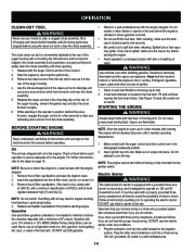 Craftsman 247.88955 Craftsman 24-Inch Snow Thrower Owners Manual, 2005 page 14