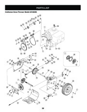 Craftsman 247.88955 Craftsman 24-Inch Snow Thrower Owners Manual, 2005 page 30