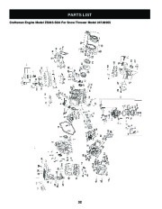 Craftsman 247.88955 Craftsman 24-Inch Snow Thrower Owners Manual, 2005 page 32