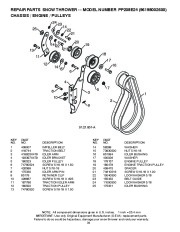 Poulan Pro Owners Manual, 2009 page 34