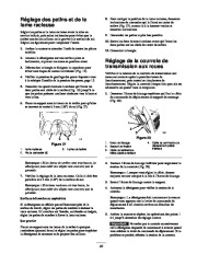 Toro 38547, 38560 and 38592 Toro 924 Power Shift Snowthrower Manuel des Propriétaires, 2002 page 23